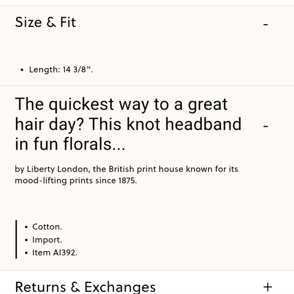 J.crew Knot headband in Liberty® print - Picture 4 of 8